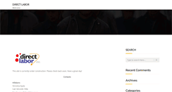 Desktop Screenshot of directlabor.com